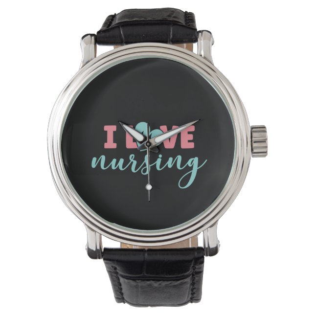 Nurse Gift I Kärlek Armbandsur (Framsida)