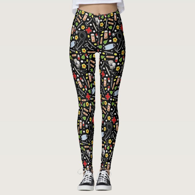 Nurse Gift Idea Leggings (Framsida)