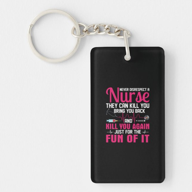 Nurse Gift | Ignorera aldrig sjuksköterska (Framsidan)