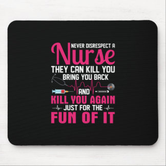 Nurse Gift | Ignorera aldrig sjuksköterska Musmatta