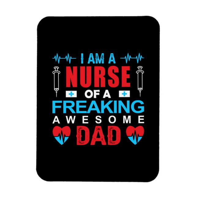 Nurse Gift | Jag är en plåga av en läcker Magnet (Vertikal)