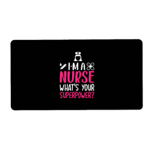 Nurse Gift Jag är en sjuksköterska som din super Fraktsedel