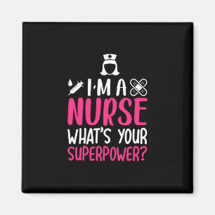 Nurse Gift Jag är en sjuksköterska som din super Magnet
