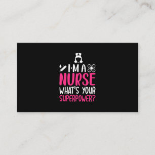 Nurse Gift   Jag är en sjuksköterska som din super Visitkort