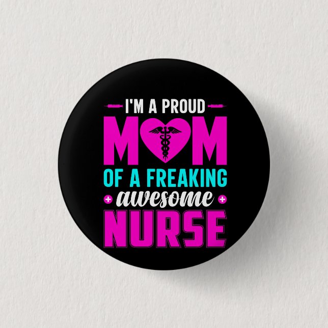 Nurse Gift jag är en stolt Mamma av Nurse Knapp (Framsida)