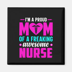 Nurse Gift jag är en stolt Mamma av Nurse Magnet