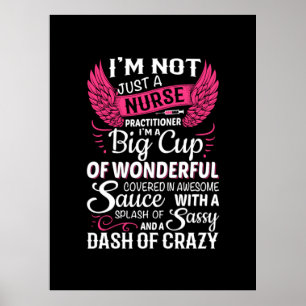 Nurse Gift   Jag är inte bara sjuksköterska Poster