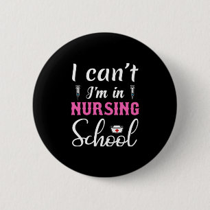 Nurse Gift Jag är sjuksköterska Knapp