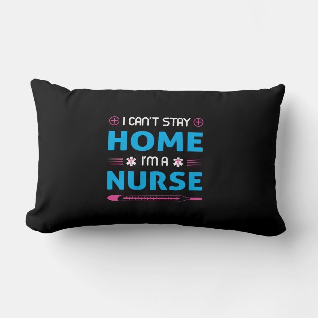Nurse Gift | Jag är sjuksköterska Lumbarkudde (Framsida)