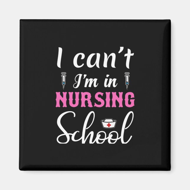 Nurse Gift | Jag är sjuksköterska Magnet (Framsidan)
