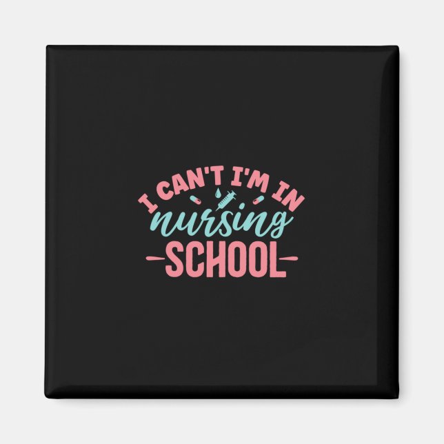 Nurse Gift | Jag är sjuksköterska Magnet (Framsidan)