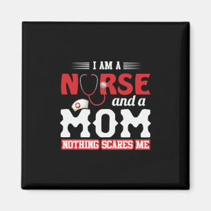 Nurse Gift Jag är sjuksköterska och Mamma Magnet