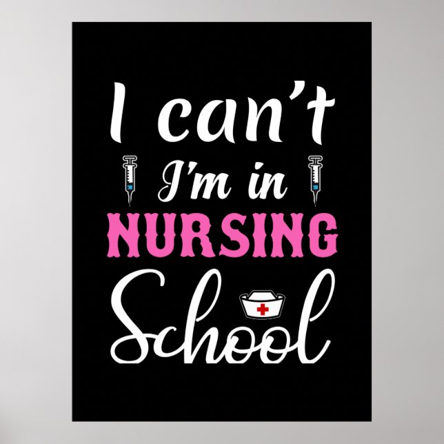 Nurse Gift | Jag är sjuksköterska Poster (Framsidan)