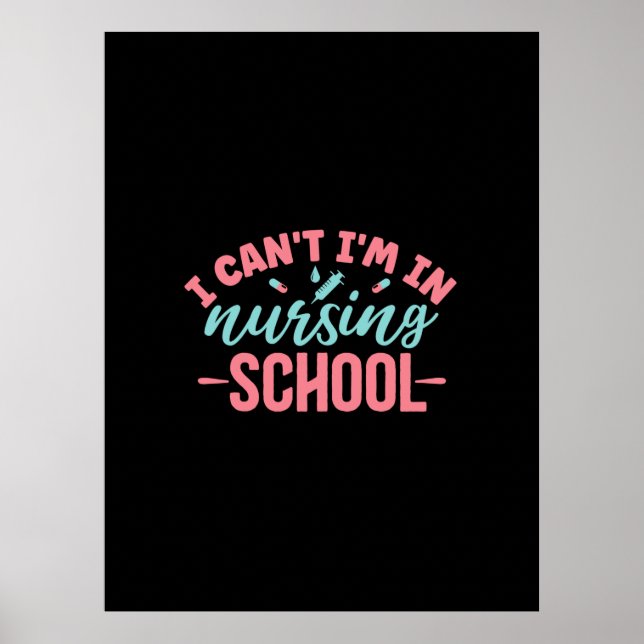 Nurse Gift | Jag är sjuksköterska Poster (Framsidan)