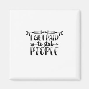 Nurse Gift jag blir Betalat till Stab People Magnet