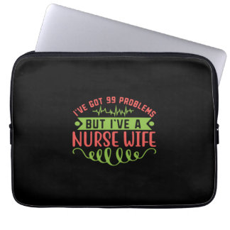 Nurse Gift | Jag har problem med Har 99 Laptop Fodral