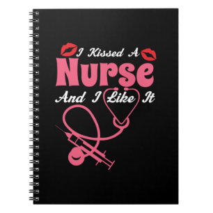 Nurse Gift Jag kvävde en sjuksköterska och jag g Anteckningsbok