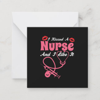 Nurse Gift | Jag kvävde en sjuksköterska och jag g Anteckningskort