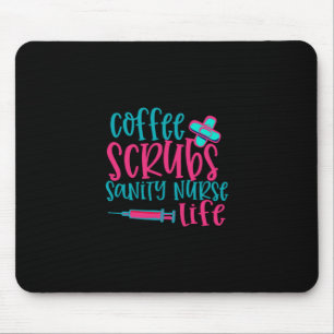 Nurse Gift Kaffe Scrubs Sanity Nurse Life Musmatta