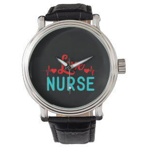 Nurse Gift Kärlek Nurse Armbandsur