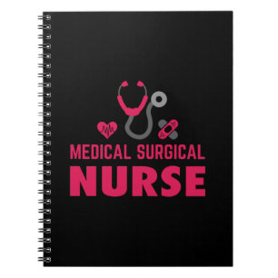 Nurse Gift   Medicinsk kirurgisk sjuksköterska Anteckningsbok