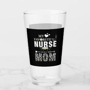 Nurse Gift Min favoritsjuksköterska kallar mig M Glaskopp