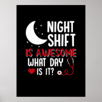 Nurse Gift | Nattskift är Fantastisk