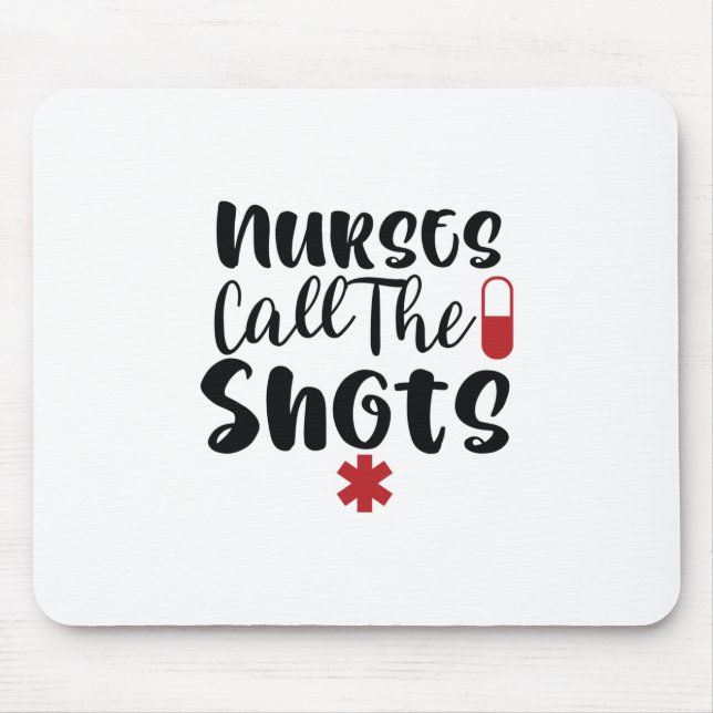 Nurse Gift Nurse anropar bilderna Musmatta (Framsidan)
