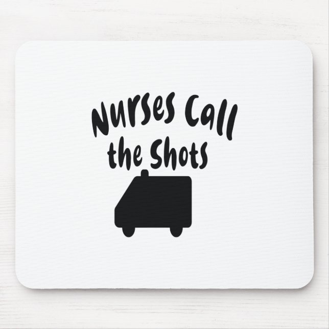 Nurse Gift Nurse anropar bilderna Musmatta (Framsidan)