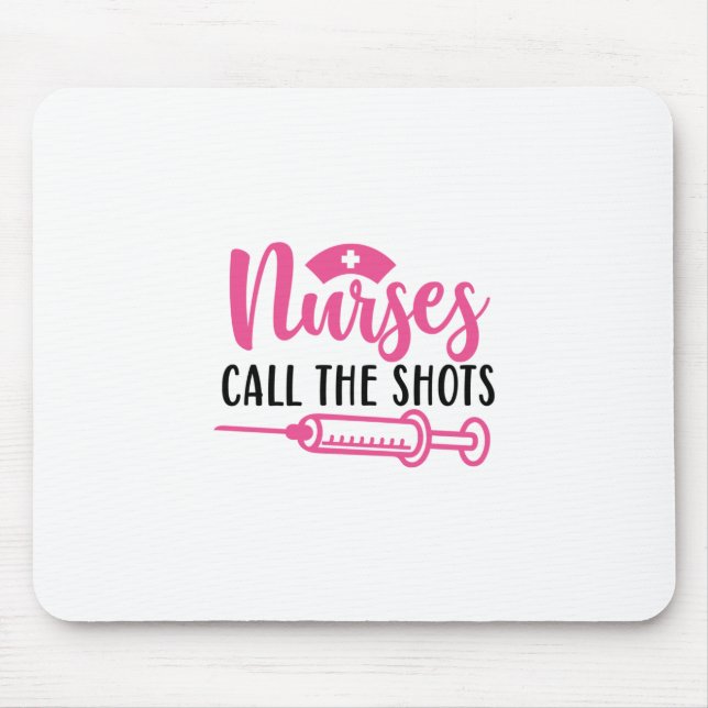 Nurse Gift Nurse anropar bilderna Musmatta (Framsidan)