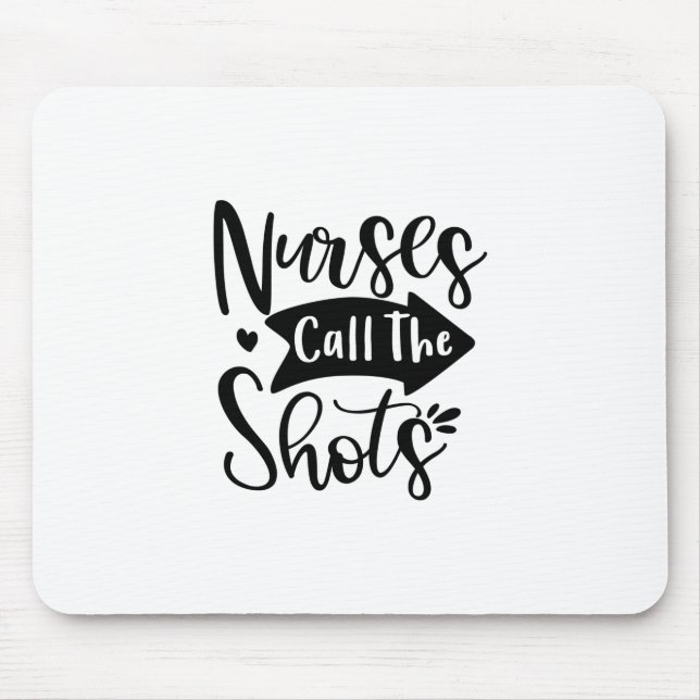 Nurse Gift Nurse anropar bilderna Musmatta (Framsidan)