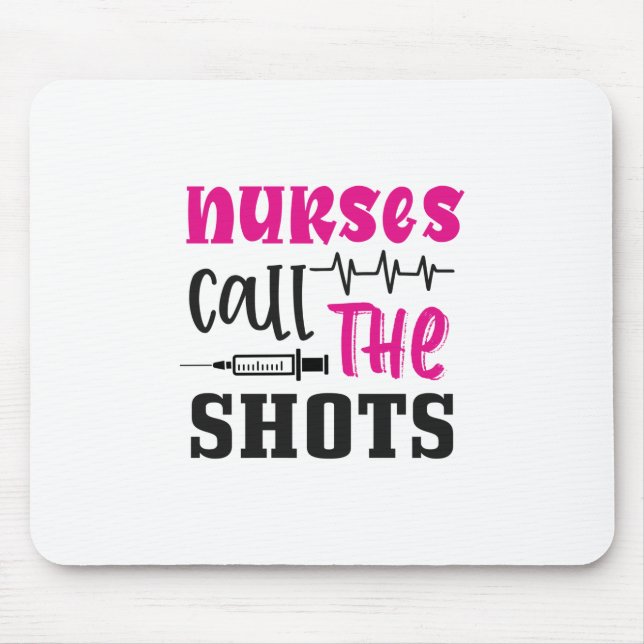 Nurse Gift Nurse anropar bilderna Musmatta (Framsidan)
