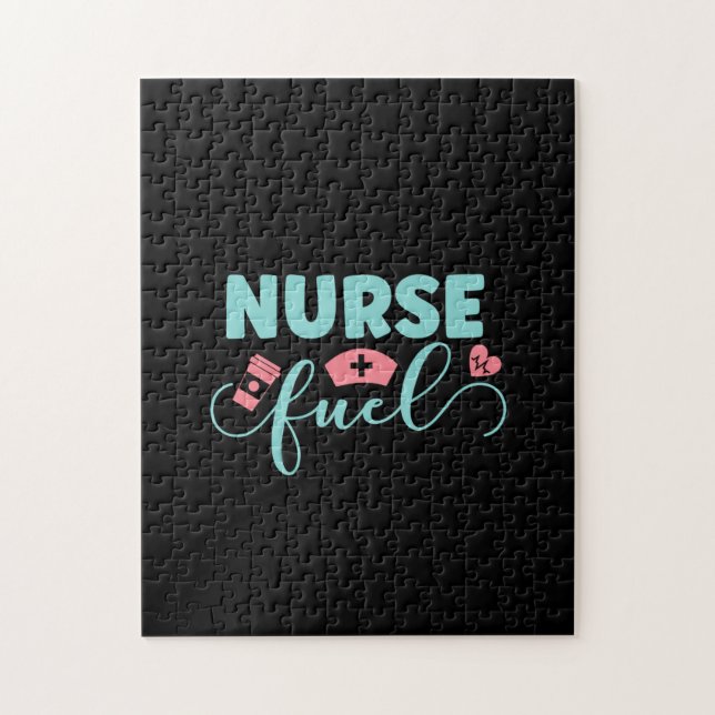 Nurse Gift Nurse Fuel Pussel (Vertikal)