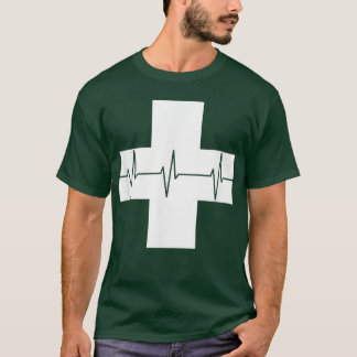 Nurse Gift Nurse Heartbeat T Shirt