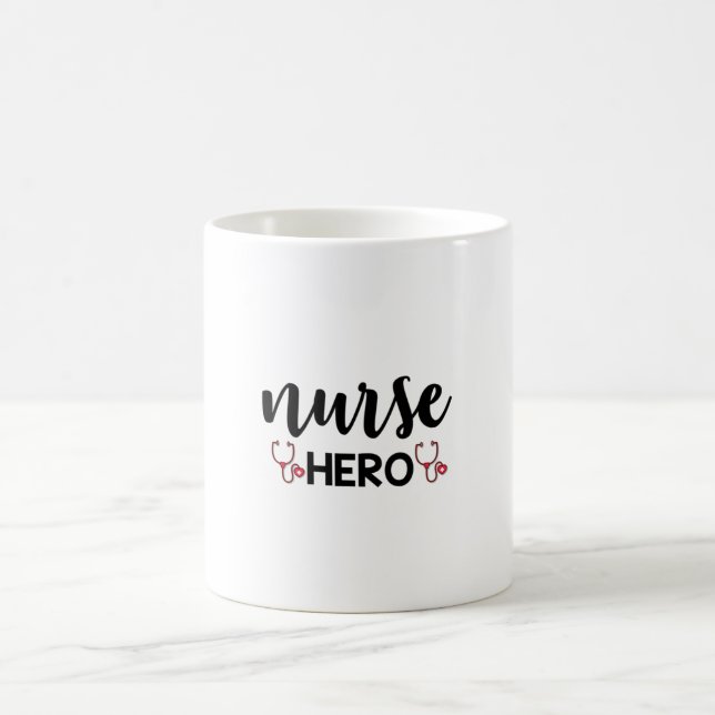 Nurse Gift Nurse Hero Kaffemugg (Center)