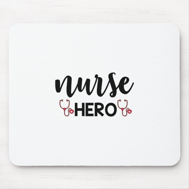 Nurse Gift Nurse Hero Musmatta (Framsidan)