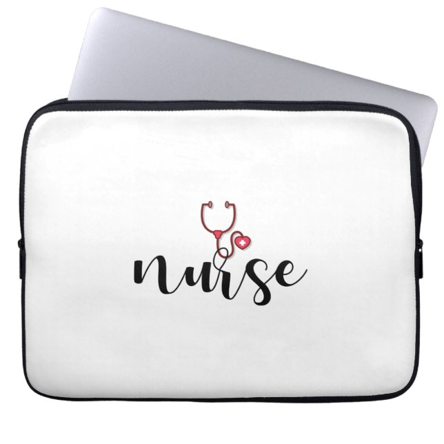 Nurse Gift Nurse Laptop Fodral (Framsidan)