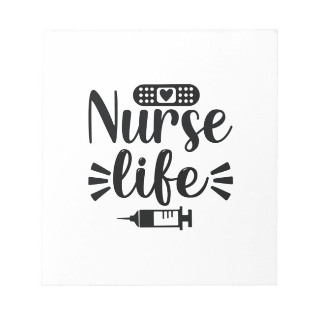 Nurse Gift Nurse Life Anteckningsblock (Framsida)