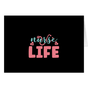 Nurse Gift Nurse Life Hälsningskort