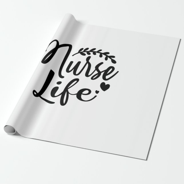 Nurse Gift Nurse Life Presentpapper (Utrullad)