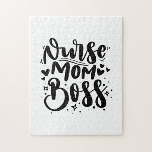 Nurse Gift Nurse Mamma Chef Pussel