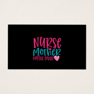 Nurse Gift Nurse Mor-kaffe Älskare Visitkort
