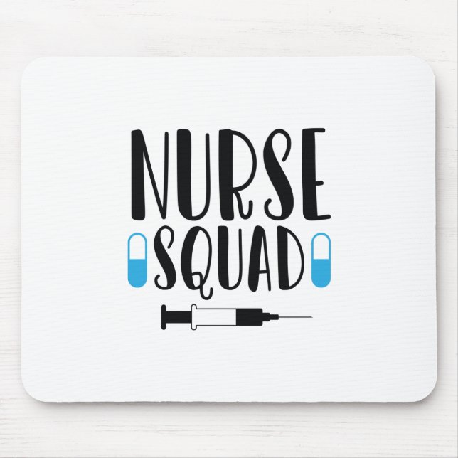 Nurse Gift Nurse Squad Musmatta (Framsidan)