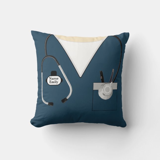Nurse Gift, Nursing School Studenten, Stethoscope Kudde (Framsida)