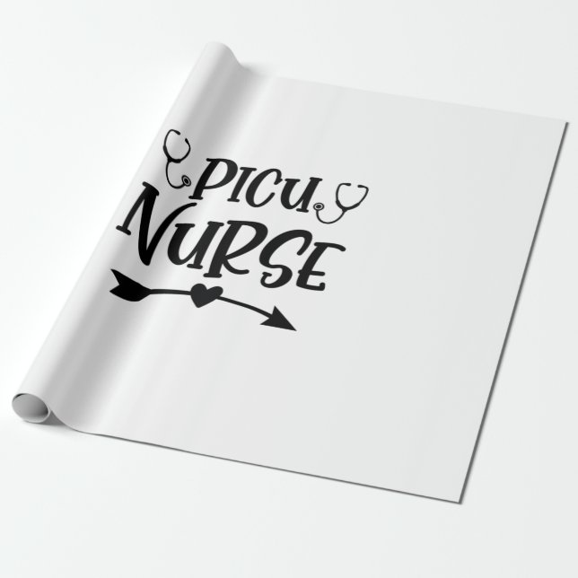 Nurse Gift Picu Nurse Presentpapper (Utrullad)