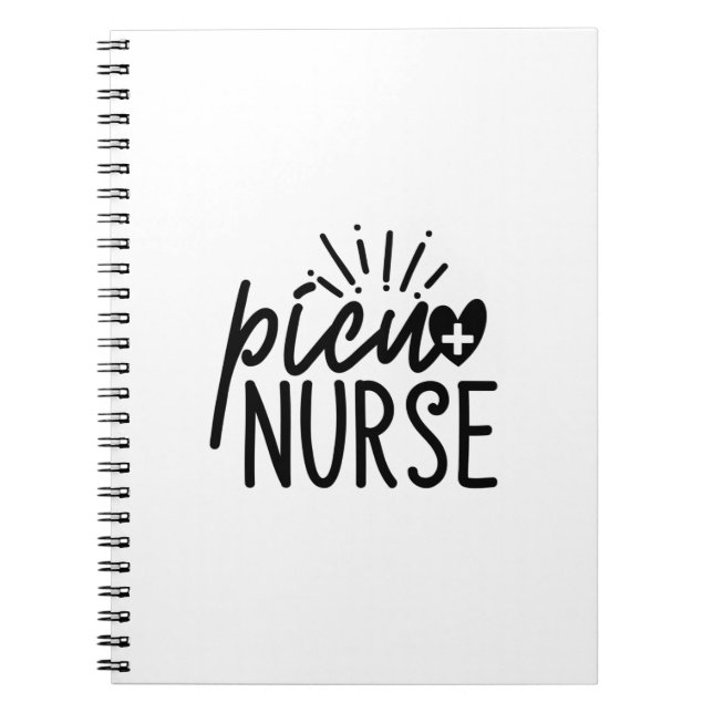 Nurse Gift Picu Nurses Anteckningsbok (Framsidan)