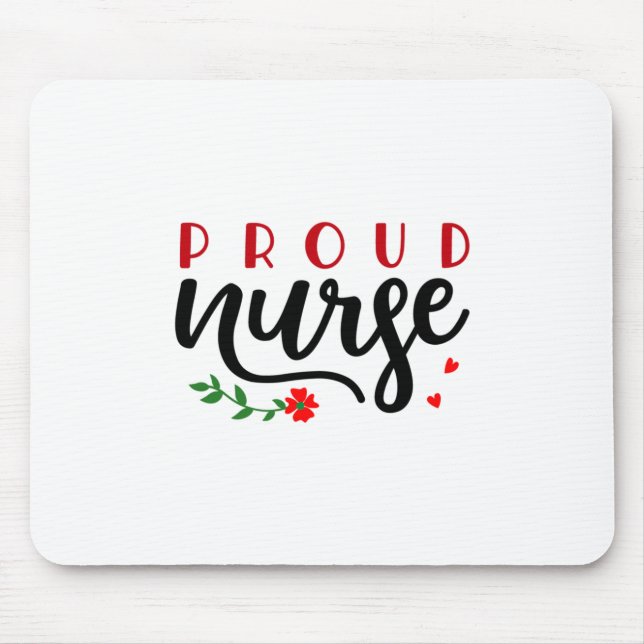 Nurse Gift Proud Nurse Musmatta (Framsidan)