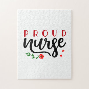 Nurse Gift Proud Nurse Pussel