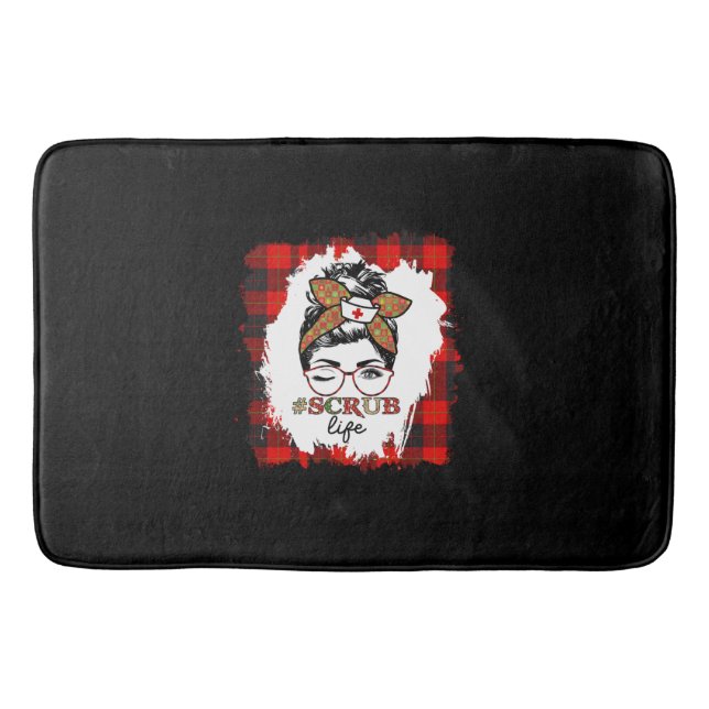 Nurse Gift Scrub Life Badrumsmatta (Framsidan)