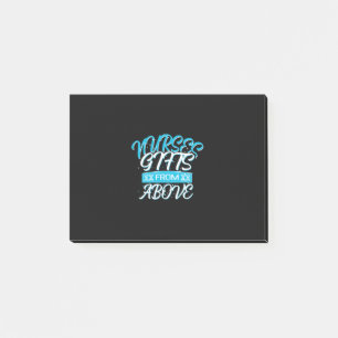 Nurse Gift   Sjuksköterskegåvor från ovan Post-it Block